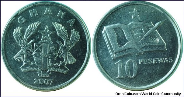 Ghana10Pesewas-km39-2007