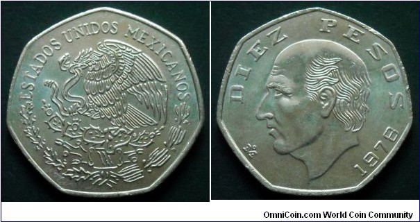 Mexico 10 pesos.
1978