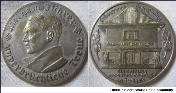 4th November 1934 Medal, Buchholz