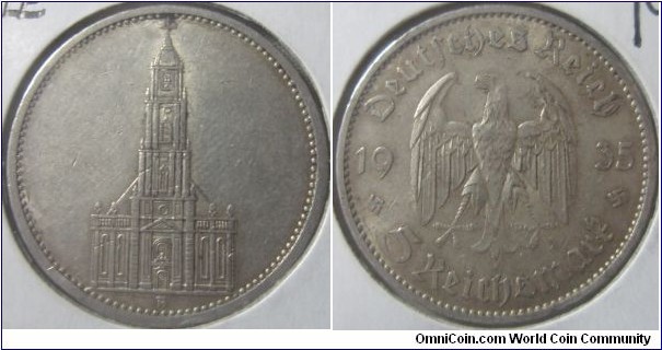 1935 A 5 Reichmark