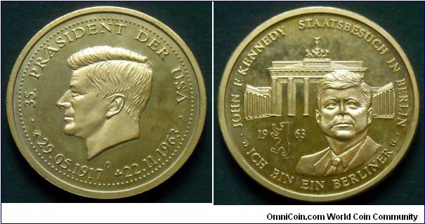 Germany Medal - Kennedy 