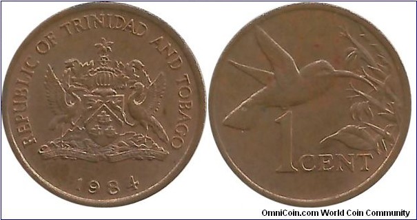 Trinidad&Tobago 1 Cent 1984