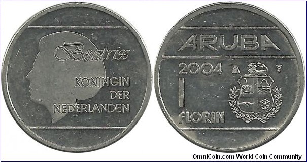Aruba 1 Florin 2004