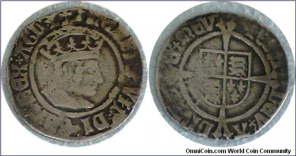 Henry VII half groat
London Profile issue.