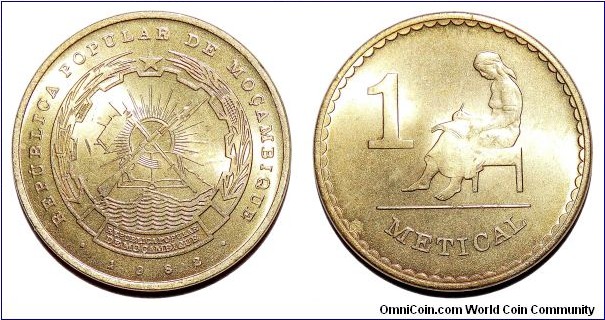 MOZAMBIQUE (PEOPLES REPUBLIC)~1 Metical 1982