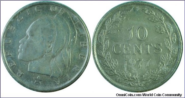 Liberia10Cents-km15a-1977