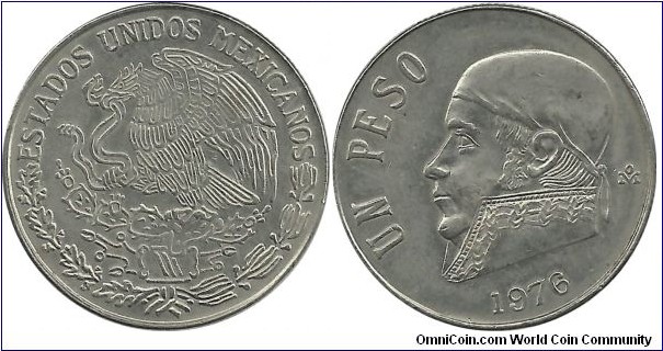 Mexico 1 Peso 1976