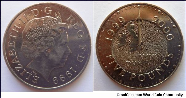 5 Pound Anno Domini
1999 - 2000