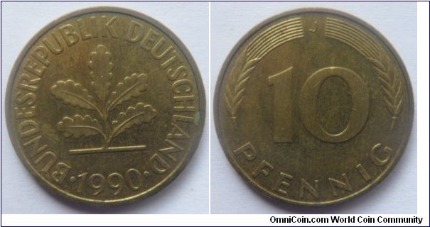 10 Pfennig
(2 coins 