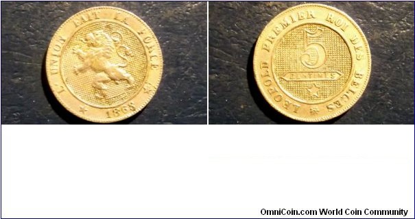 1863 Belgium 5 Centimes KM#21 Rampart Lon Type Nice Grade Circulated Coin Go Here:

http://stores.ebay.com/Mt-Hood-Coins