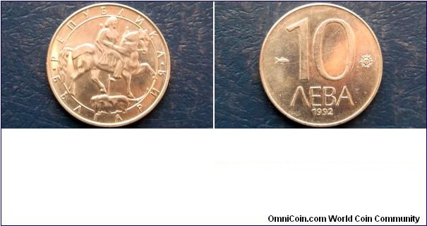 1992 Bulgaria 10 Leva KM#205 Madara Horseman 1 Year Type Large 30.2mm Coin Go Here:

http://stores.ebay.com/Mt-Hood-Coins