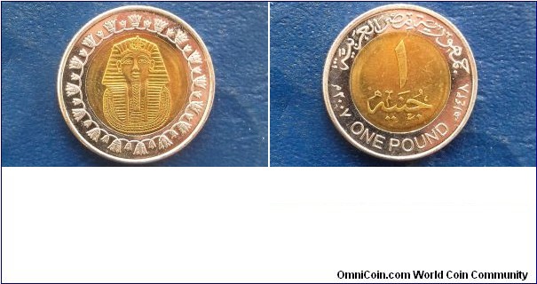 2007-2010 Egypy 1 Pound Bi Metallic King Tutankhamans Gold Mask Coin Go Here:

http://stores.ebay.com/Mt-Hood-Coins