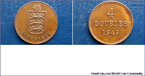 Scarce 1949-H Guernsey 4 Doubles KM#13 Low Mintage 19K Key Date Nice Grade Go Here:

http://stores.ebay.com/Mt-Hood-Coins