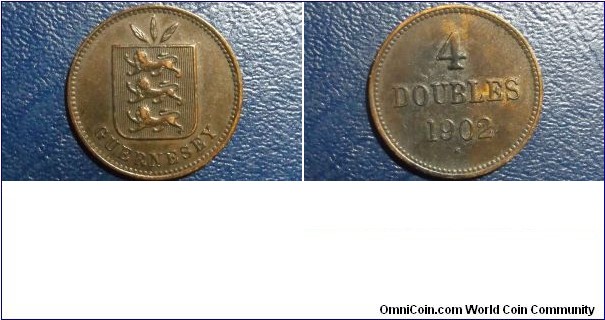 1902-H Guernsey 4 Doubles Low Mintage 1005K Nice Grade Circulated Coin Go Here:

http://stores.ebay.com/Mt-Hood-Coins 