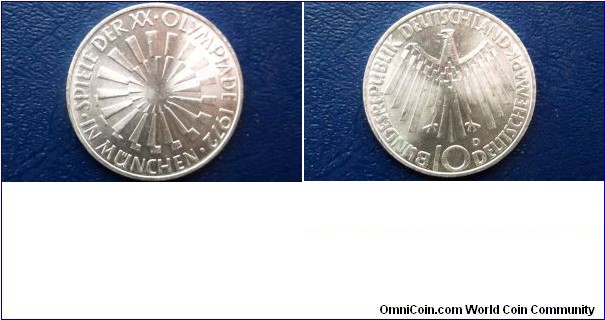 ilver 1972-D Germany Federal Republic 10 Marks Olympics Ragle Gem BU Go Here:

http://stores.ebay.com/Mt-Hood-Coins