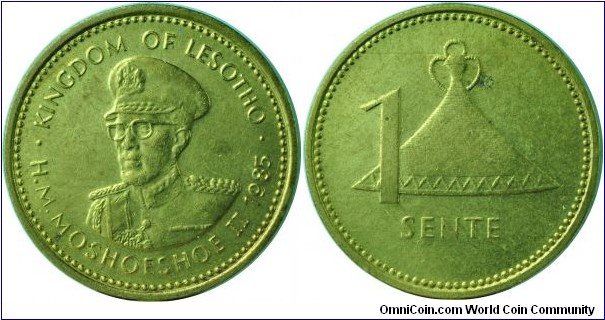 Lesotho1Sente-km16-1985