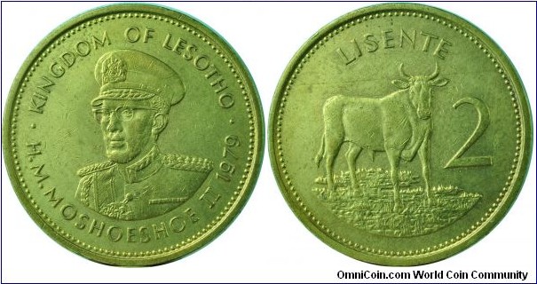 Lesotho2Lisente-km17-1979