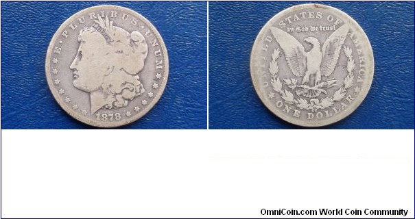 Sold !!! 900 Silver 1878-CC Morgan Dollar Very Nice Circulated Carson City Mint Go Here:

http://stores.ebay.com/Mt-Hood-Coins