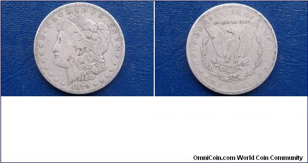 Sold !! .900 Silver 1879-O Morgan Dollar Very Nice Circulated Classic Coin Go Here:

http://stores.ebay.com/Mt-Hood-Coins