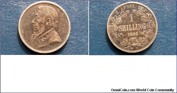 Scarce .925 Silver 1895 South Africa Shilling Nice Toned Circ ZAR Semi Key Go Here:

http://stores.ebay.com/Mt-Hood-Coins