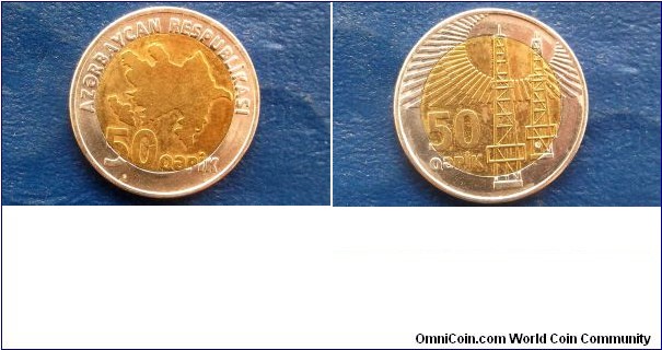 Sold !! 2006 Azerbaijan 50 Qapik KM# 44 Two Oil Wells 1 Year Type Nice BU Coin Go Here:

http://stores.ebay.com/Mt-Hood-Coins