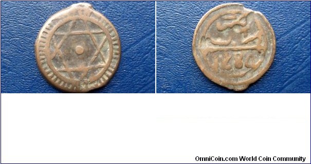 1284-1867 Morocco 2 Falus Second Standard Seal of Solomon Early HammeredGo Here:

http://stores.ebay.com/Mt-Hood-Coins

