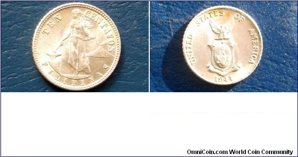 Sold !! Silver 1944-D Philippines 10 Centavos Female Standing Chioce BU Coin
Go Here:

http://stores.ebay.com/Mt-Hood-Coins