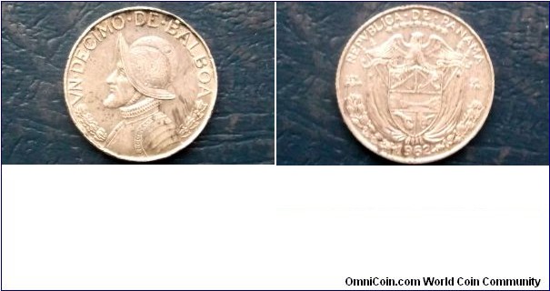Sold !! 900 Silver 1962 Panama 1/10 Balboa KM# 10.2 Armored Bust Nice Toned Circ 
Go Here:

http://stores.ebay.com/Mt-Hood-Coins