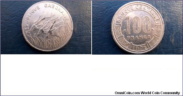 1972 Gabon 100 Francs KM#12 Giant Eland Gazelle Type High Grade Go Here:

http://stores.ebay.com/Mt-Hood-Coins