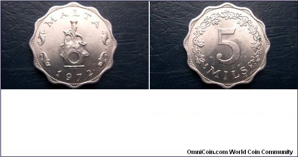 1972 Malta 5 Mils KM#7 Earthen Tampstand Choice BU 1st Year Coin 
Go Here:

http://stores.ebay.com/Mt-Hood-Coins