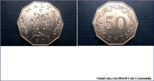 Scarce 1972 Malta 50 Cents KM#12 Great Siege Monument Choice BU 1st Year 
Go Here:

http://stores.ebay.com/Mt-Hood-Coins