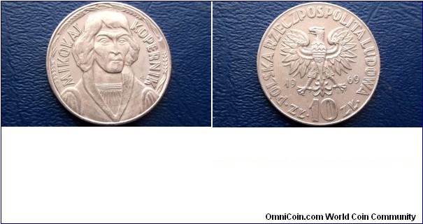1965 Poland 10 Zlotych Y#51 Mikolaj Kopernik Large 29mm High Grade Last Yr Go Here:

http://stores.ebay.com/Mt-Hood-Coins