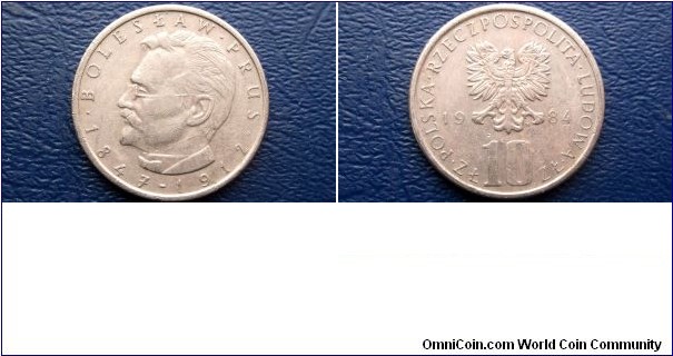 1984 Poland 10 Zlotych Y#73 Head of Boleslaw Prus Nice High Grade Coin Go Here:

http://stores.ebay.com/Mt-Hood-Coins