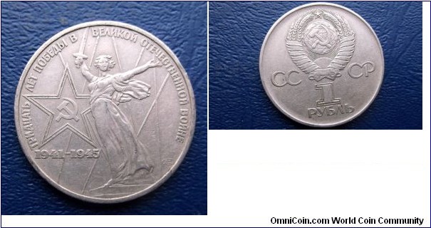 1975 Russia USSR CCCP Rouble Y#142.1 30th WWII Victory Nice Grade Go Here:

http://stores.ebay.com/Mt-Hood-Coins