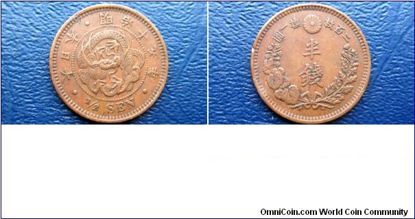 1877-1892 Japan 1/2 Sen V-Scales on Dragon's Body Y#16.2 Nice Grade Circ Go Here:

http://stores.ebay.com/Mt-Hood-Coins