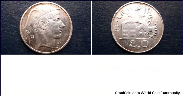 Silver 1953 Belgium 20 Francs 20 Frank KM#141 Hemelted Nice Grade Coin 
Go Here:

http://stores.ebay.com/Mt-Hood-Coins