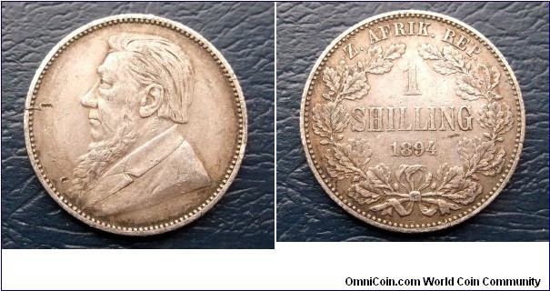 Silver 1894 South Africa Shilling Nice Grade Circ ZAR Low Mintage Go Here:

http://stores.ebay.com/Mt-Hood-Coins
