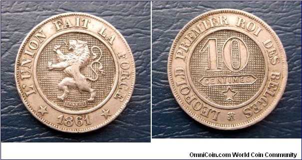 1861 Belgium 10 Centimes KM#22 Rampart Lon Type Nice Grade Circ 1st Yr Go Here:

http://stores.ebay.com/Mt-Hood-Coins
