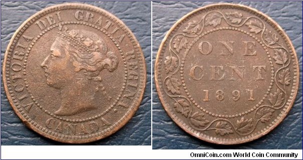 1891 Canada Large Cent Queen Victoria Nice Grade Circulated Coin Go Here:

http://stores.ebay.com/Mt-Hood-Coins