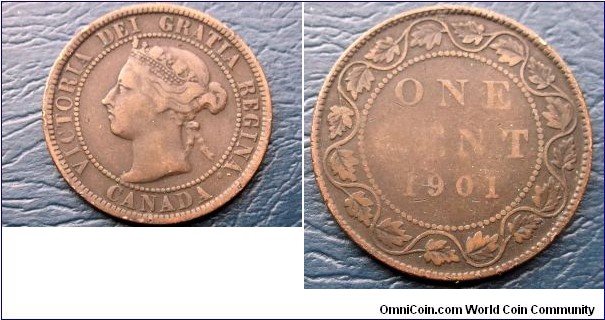 1901 Canada Large Cent Queen Victoria Nice Circulated Coin Go Here:

http://stores.ebay.com/Mt-Hood-Coins