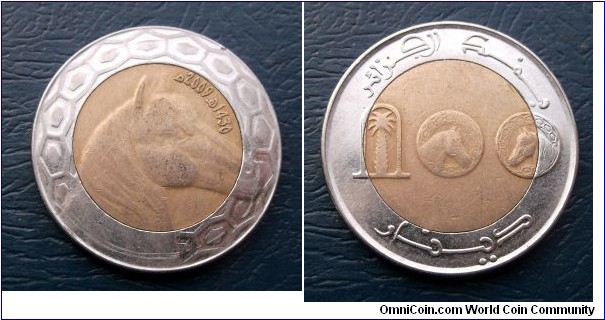 1430-2009 Algeria 100 Dinars Bi Metallic Popular Horse Head Nice Grade Coin Go Here:

http://stores.ebay.com/Mt-Hood-Coins