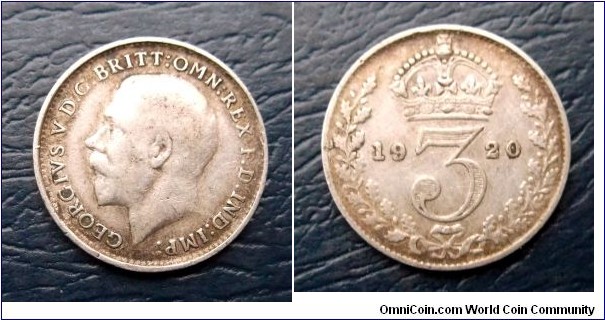 Silver 1920 Great Britain 3 Pence George V Very Nice Toned Circulated Go Here:

http://stores.ebay.com/Mt-Hood-Coins