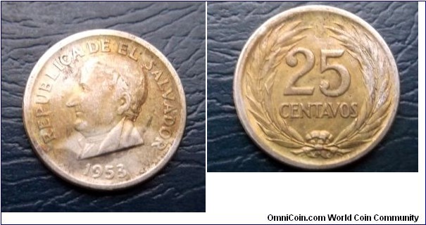 Silver 1953 El Salvador 25 Centavos KM#137 Jose Matias Delgado Nice Grade Go Here:

http://stores.ebay.com/Mt-Hood-Coins
