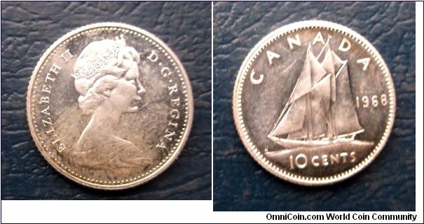 Silver 1968 Canada 10 Cents QEII KM#72 Sialboat Nice Prooflike Go Here:

http://stores.ebay.com/Mt-Hood-Coins