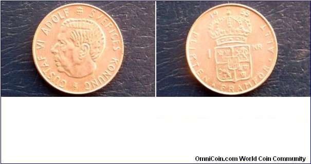 Silver 1955-TS Sweden Krona KM# 826 Gustaf VI Crowned Arms Nice Circ Coin Go Here:

http://stores.ebay.com/Mt-Hood-Coins