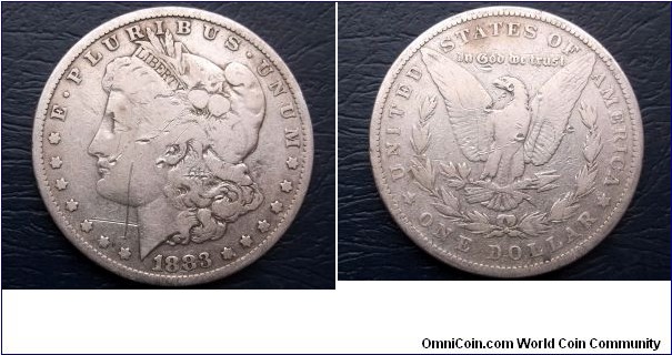 Silver 1883 Morgan Dollar Eagle Nice Circulated Classic 
Go Here:

http://stores.ebay.com/Mt-Hood-Coins 