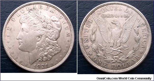 Silver 1921 Morgan Dollar Eagle Nice Grade Classic 
Go Here:

http://stores.ebay.com/Mt-Hood-Coins