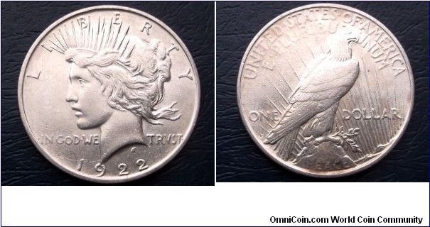 Silver 1922-D Peace Dollar Eagle High Grade Lustrous Classic Go Here:

http://stores.ebay.com/Mt-Hood-Coins