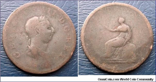 1806 Great Britain 1/2 Penny KM# 662 George III 1st Year Issued Circulated 
Go Here:

http://stores.ebay.com/Mt-Hood-Coins 