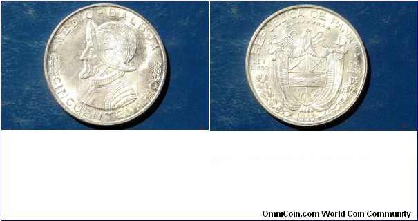 Silver 1953 PANAMA 1/2 Balboa Armored Bust Nice Toned BU KM# 20 Go Here:

http://stores.ebay.com/Mt-Hood-Coins